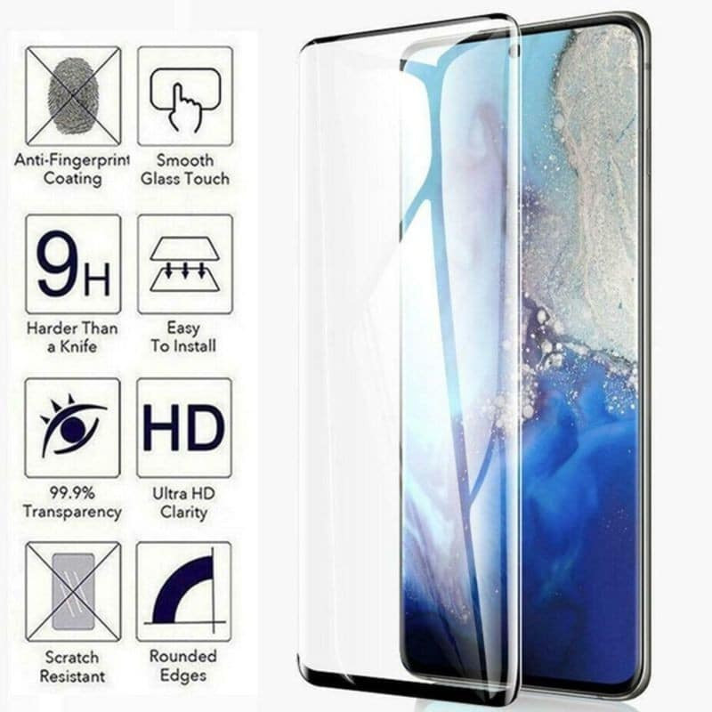 Coque de protection d'écran en verre trempé 3 en 1, pour Samsung S20 FE 5g